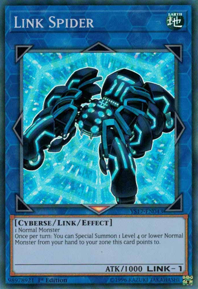 Link Spider [YS17-EN043] Super Rare | Deep Dive Games St. Marys
