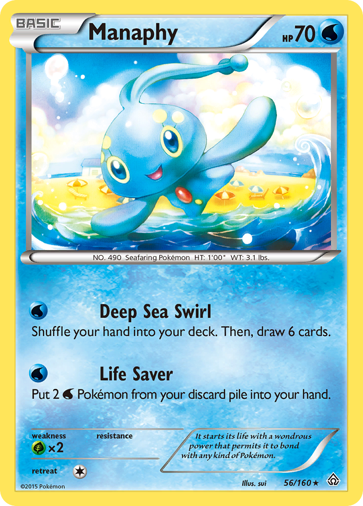 Manaphy (56/160) [XY: Primal Clash] | Deep Dive Games St. Marys