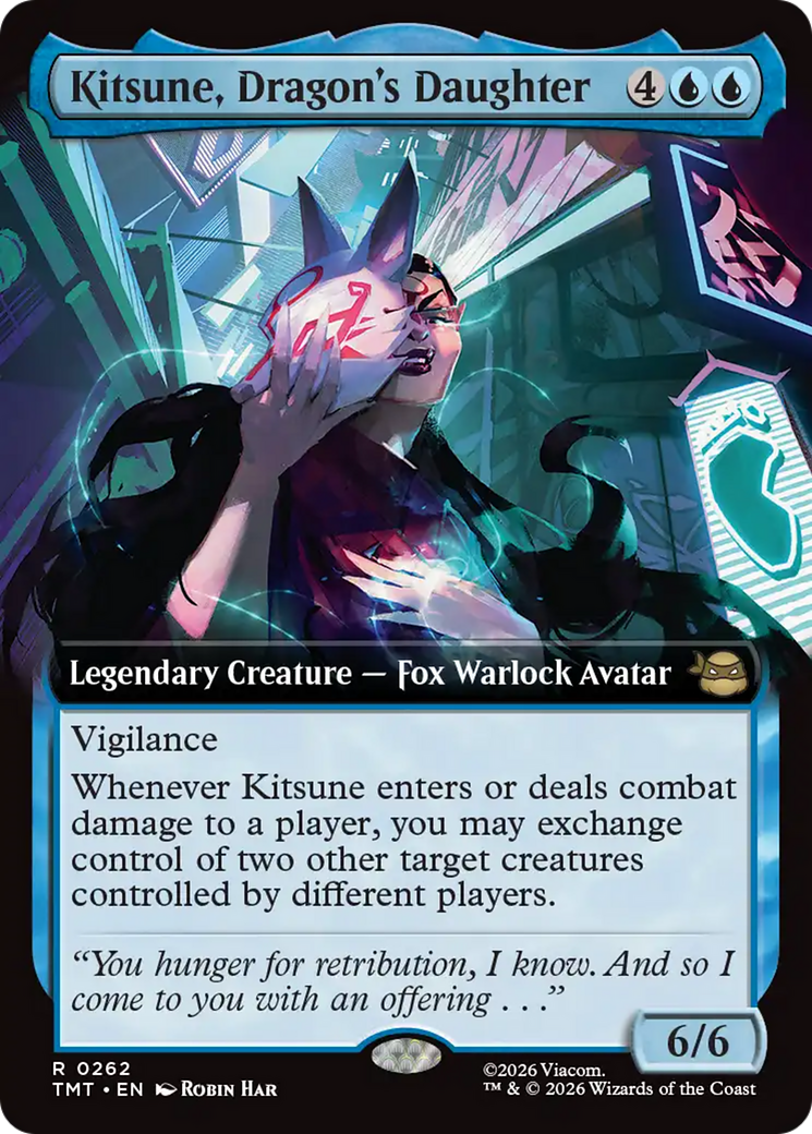 Kitsune, Dragon's Daughter (Extended Art) [Teenage Mutant Ninja Turtles] | Deep Dive Games St. Marys