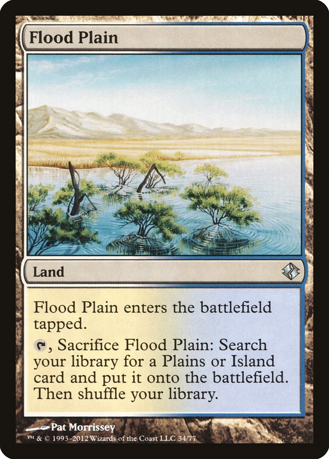 Flood Plain [Duel Decks: Venser vs. Koth] | Deep Dive Games St. Marys