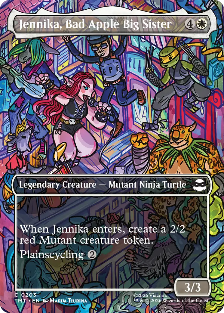 Jennika, Bad Apple Big Sister (Borderless) [Teenage Mutant Ninja Turtles] | Deep Dive Games St. Marys