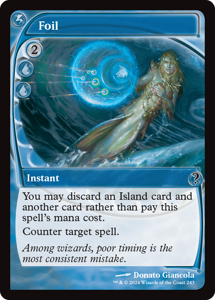 Foil (Future Sight) [Mystery Booster 2] | Deep Dive Games St. Marys
