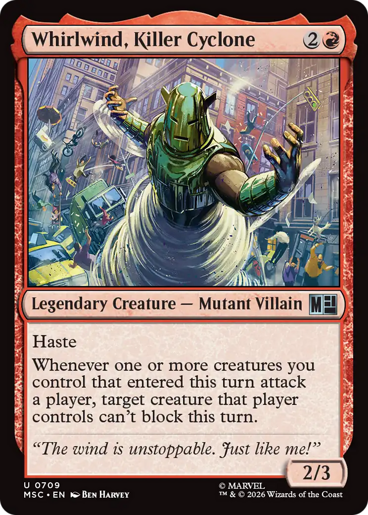 Whirlwind, Killer Cyclone [Marvel Super Heroes Commander] | Deep Dive Games St. Marys