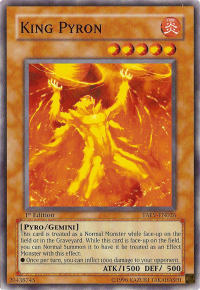 King Pyron [TAEV-EN026] Common | Deep Dive Games St. Marys