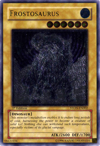 Frostosaurus [STON-EN002] Ultimate Rare | Deep Dive Games St. Marys