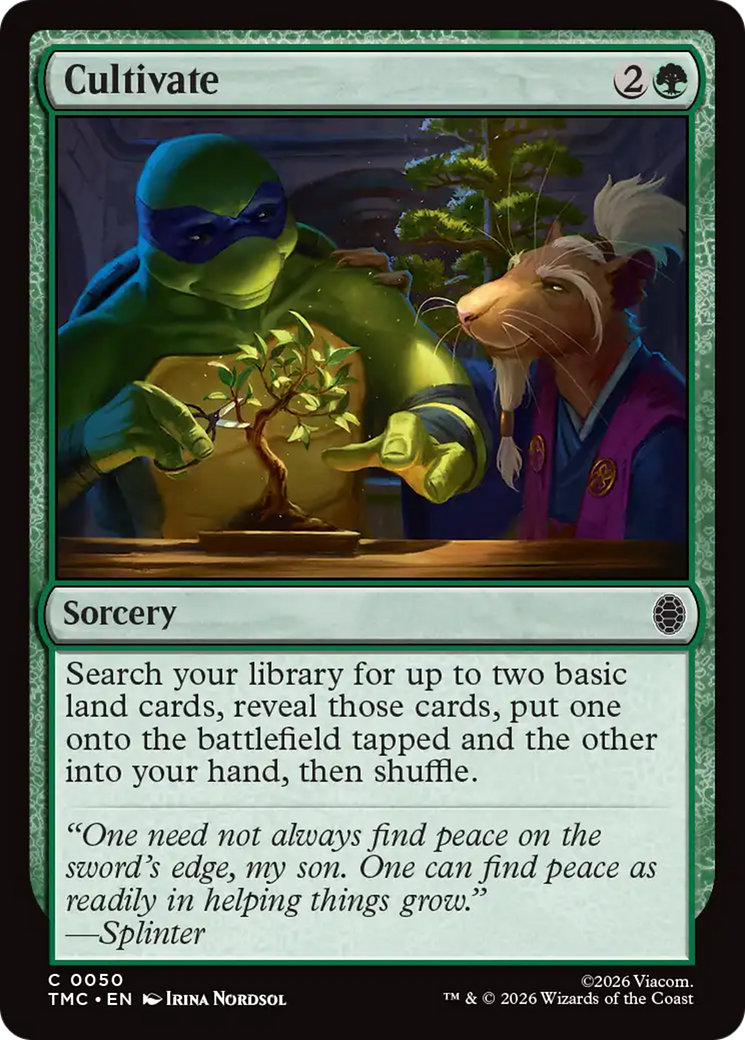 Cultivate [Teenage Mutant Ninja Turtles Commander] | Deep Dive Games St. Marys