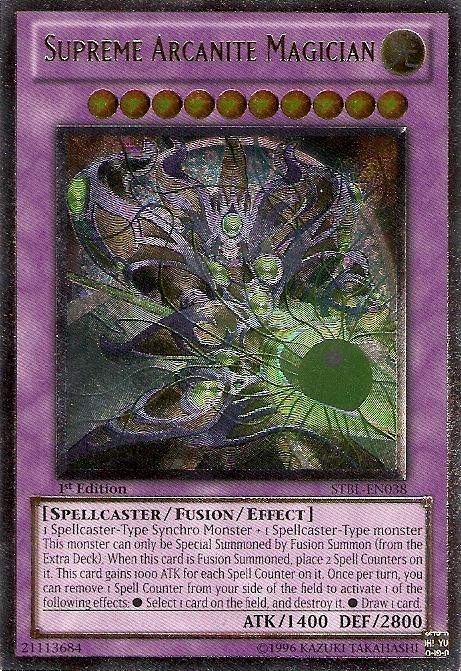 Supreme Arcanite Magician [STBL-EN038] Ultimate Rare | Deep Dive Games St. Marys
