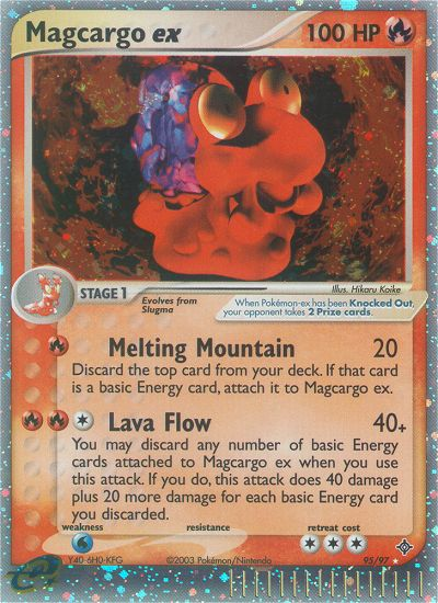 Magcargo ex (95/97) [EX: Dragon] | Deep Dive Games St. Marys