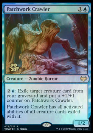 Patchwork Crawler [Innistrad: Crimson Vow Prerelease Promos] | Deep Dive Games St. Marys