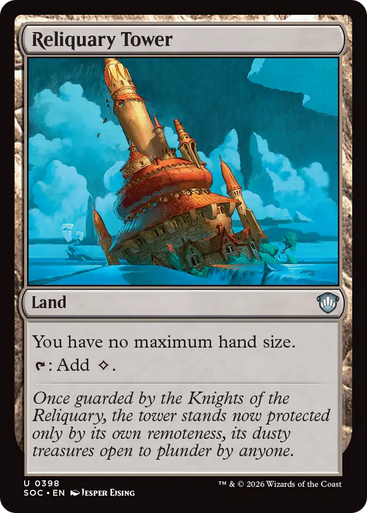 Reliquary Tower [Secrets of Strixhaven Commander] | Deep Dive Games St. Marys
