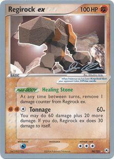 Regirock ex (98/101) (Mewtrick - Jason Klaczynski) [World Championships 2006] | Deep Dive Games St. Marys