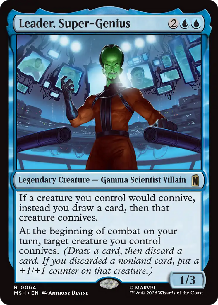 Leader, Super-Genius [Marvel Super Heroes] | Deep Dive Games St. Marys