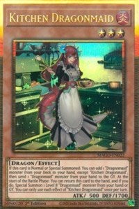 Kitchen Dragonmaid [MAGO-EN022] Gold Rare | Deep Dive Games St. Marys