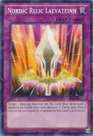 Nordic Relic Laevateinn [BP03-EN221] Shatterfoil Rare | Deep Dive Games St. Marys