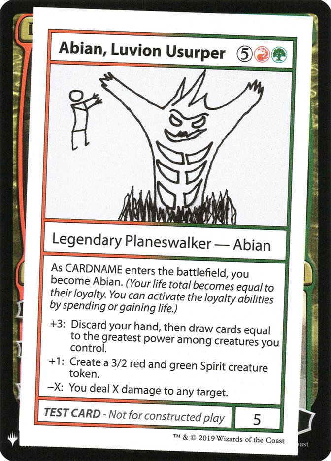 Abian, Luvion Usurper [Mystery Booster Playtest Cards] | Deep Dive Games St. Marys