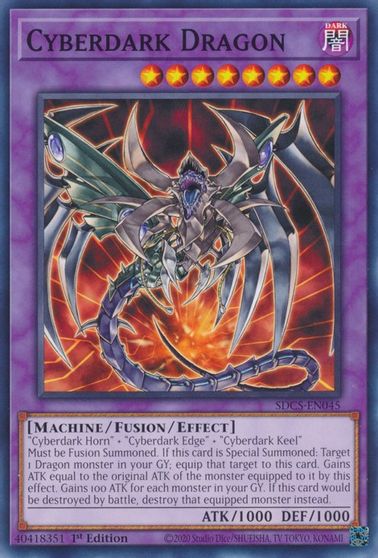 Cyberdark Dragon [SDCS-EN045] Common | Deep Dive Games St. Marys