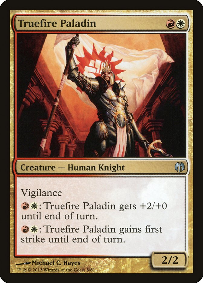 Truefire Paladin [Duel Decks: Heroes vs. Monsters] | Deep Dive Games St. Marys