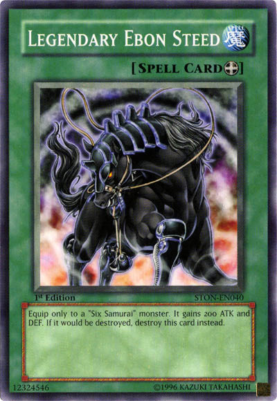 Legendary Ebon Steed [STON-EN040] Common | Deep Dive Games St. Marys