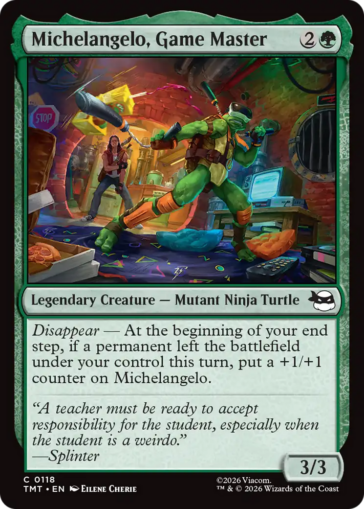 Michelangelo, Game Master [Teenage Mutant Ninja Turtles] | Deep Dive Games St. Marys