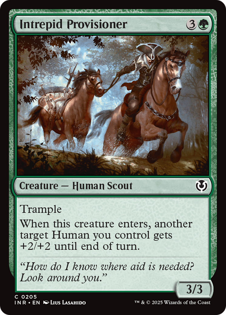 Intrepid Provisioner [Innistrad Remastered] | Deep Dive Games St. Marys