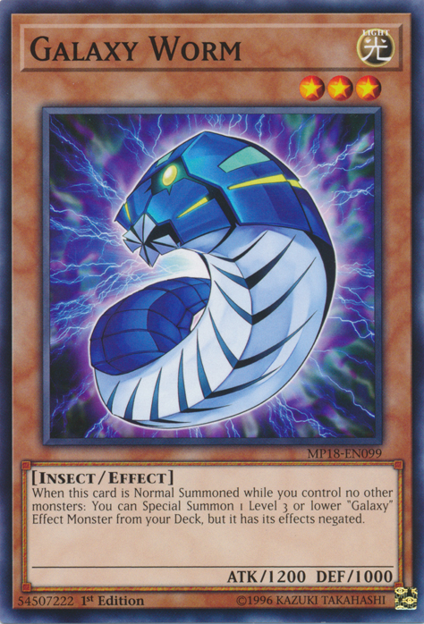 Galaxy Worm [MP18-EN099] Common | Deep Dive Games St. Marys