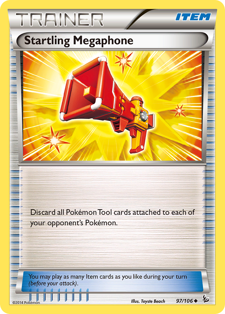 Startling Megaphone (97/106) [XY: Flashfire] | Deep Dive Games St. Marys