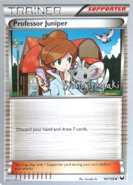 Professor Juniper (98/108) (Terraki-Mewtwo - Shuto Itagaki) [World Championships 2012] | Deep Dive Games St. Marys