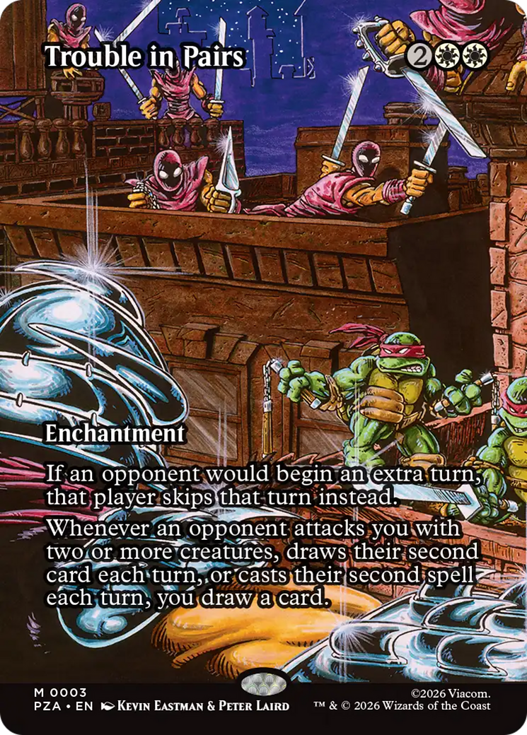 Trouble in Pairs (Borderless) [Teenage Mutant Ninja Turtles Eternal-Legal] | Deep Dive Games St. Marys
