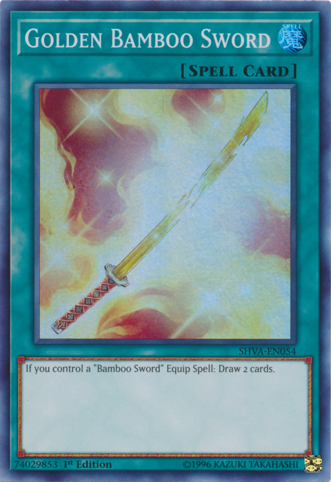 Golden Bamboo Sword [SHVA-EN054] Super Rare | Deep Dive Games St. Marys