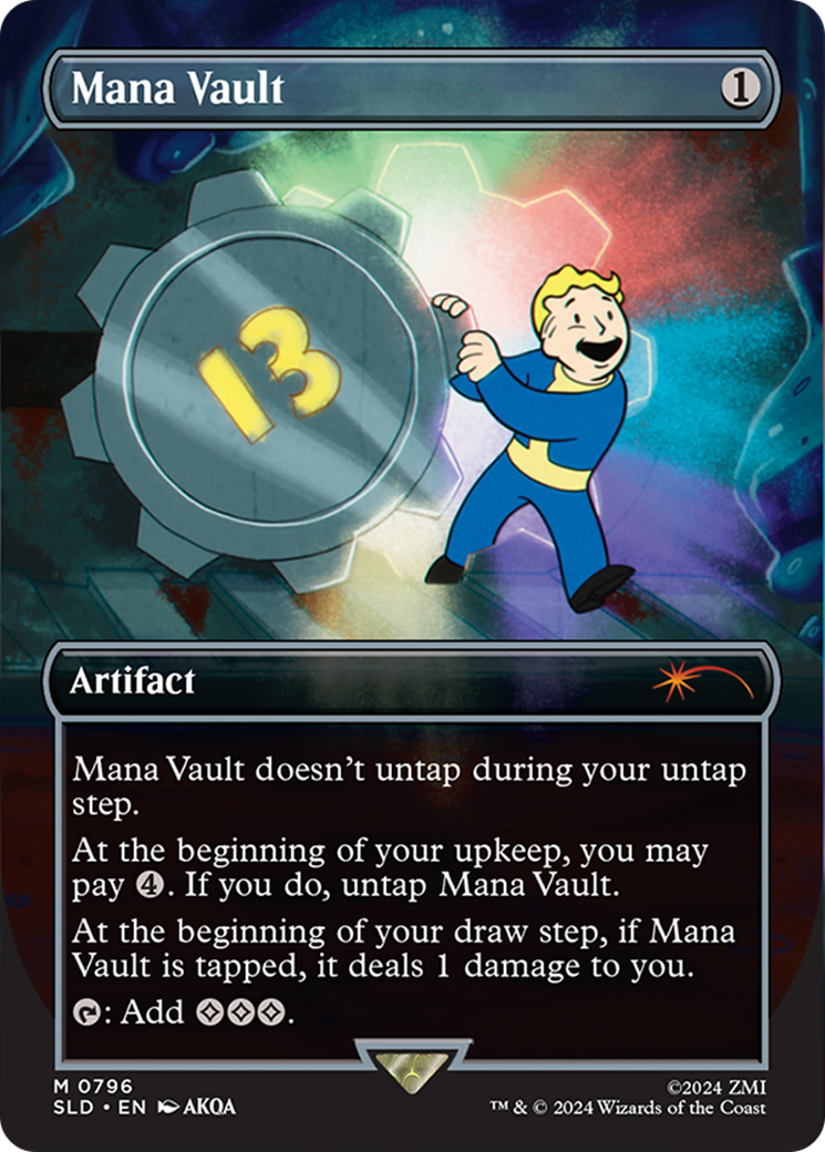Mana Vault (Rainbow Foil) [Secret Lair Drop Series] | Deep Dive Games St. Marys
