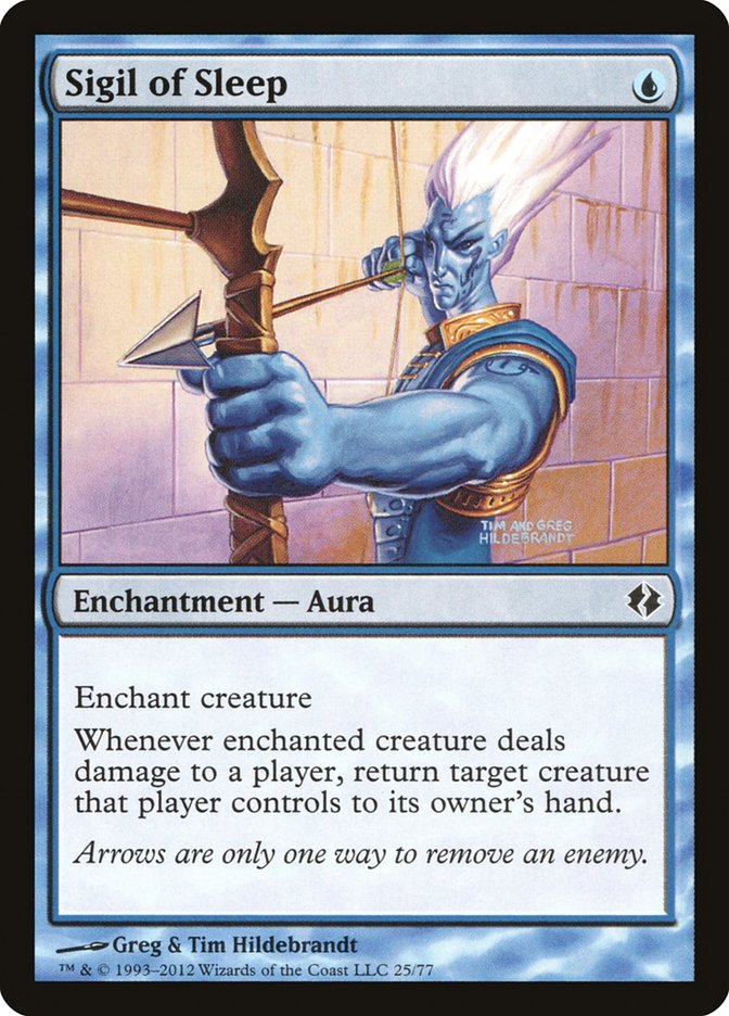 Sigil of Sleep [Duel Decks: Venser vs. Koth] | Deep Dive Games St. Marys