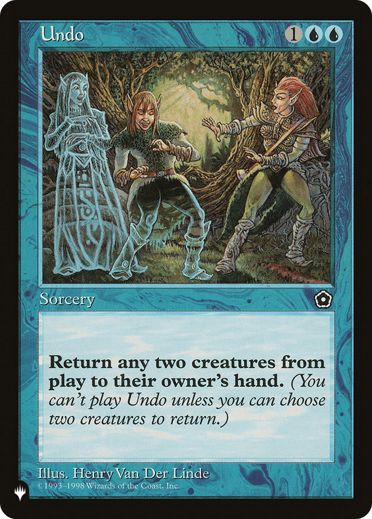 Undo [The List] | Deep Dive Games St. Marys
