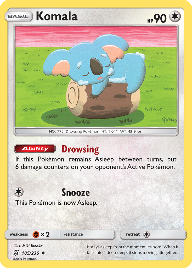 Komala (185/236) [Sun & Moon: Unified Minds] | Deep Dive Games St. Marys