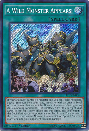 A Wild Monster Appears! [SECE-EN064] Secret Rare | Deep Dive Games St. Marys