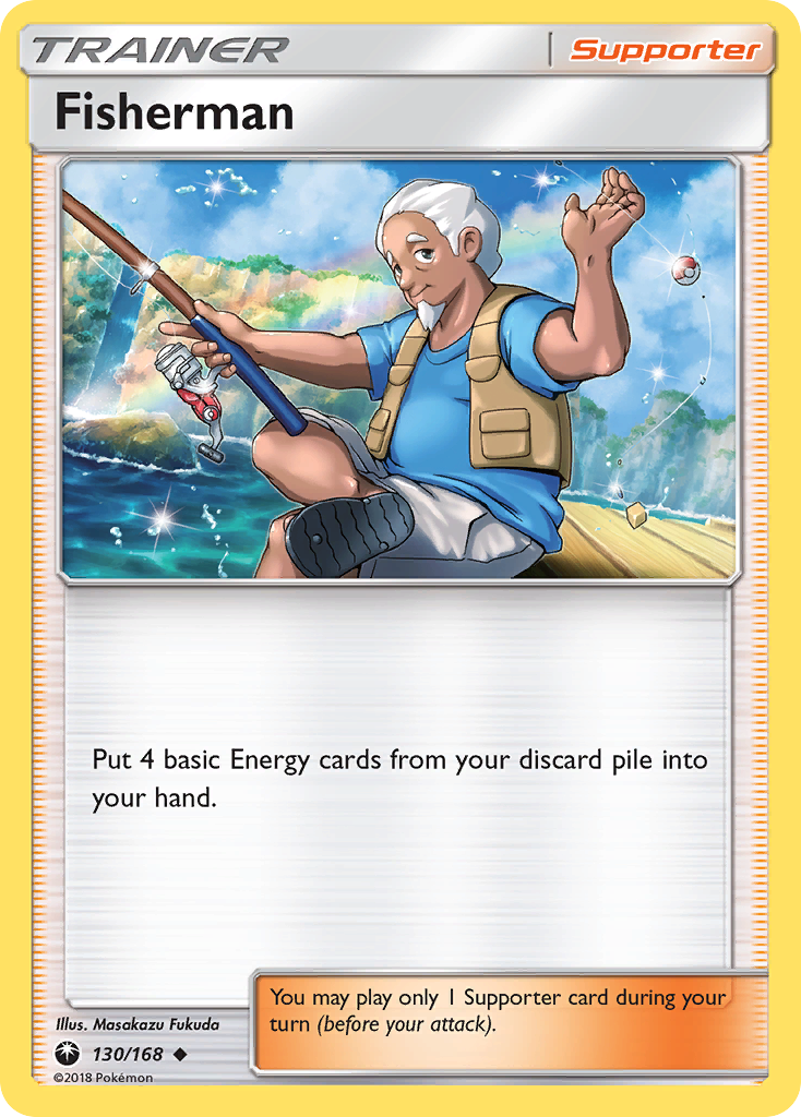 Fisherman (130/168) [Sun & Moon: Celestial Storm] | Deep Dive Games St. Marys