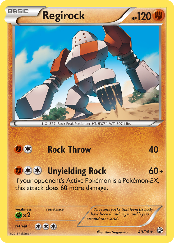 Regirock (40/98) [XY: Ancient Origins] | Deep Dive Games St. Marys