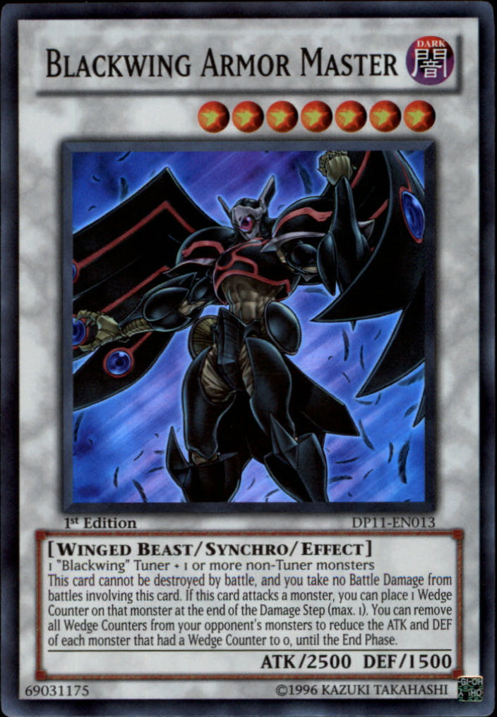 Blackwing Armor Master [DP11-EN013] Super Rare | Deep Dive Games St. Marys
