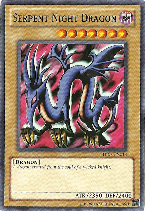 Serpent Night Dragon [TU07-EN013] Common | Deep Dive Games St. Marys
