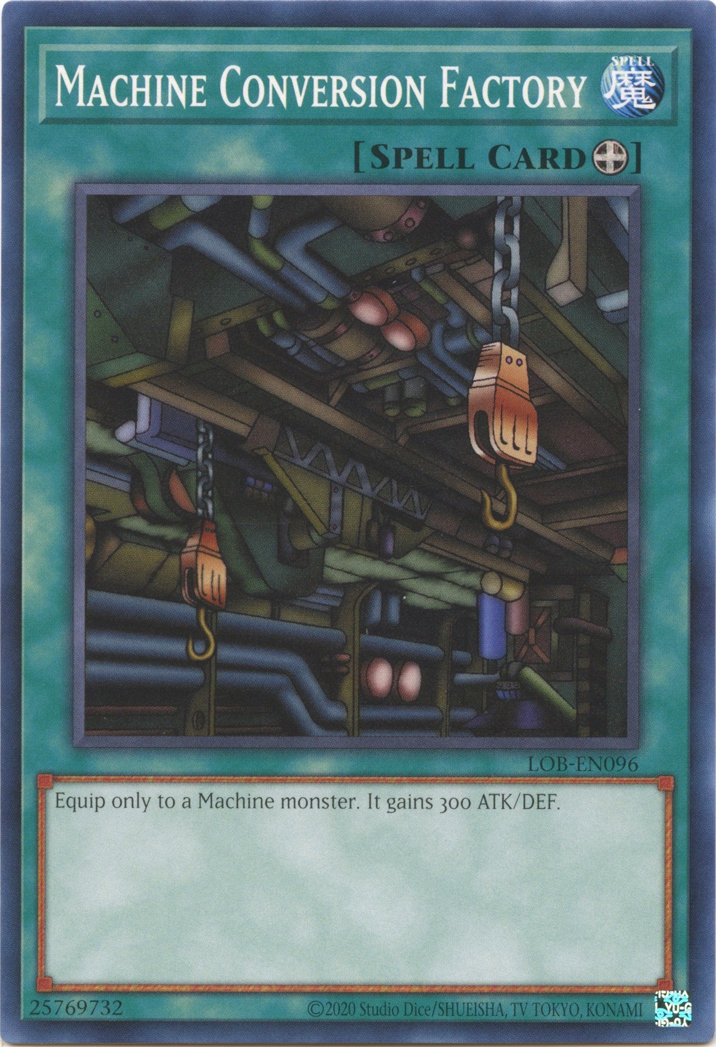 Machine Conversion Factory (25th Anniversary) [LOB-EN096] Common | Deep Dive Games St. Marys
