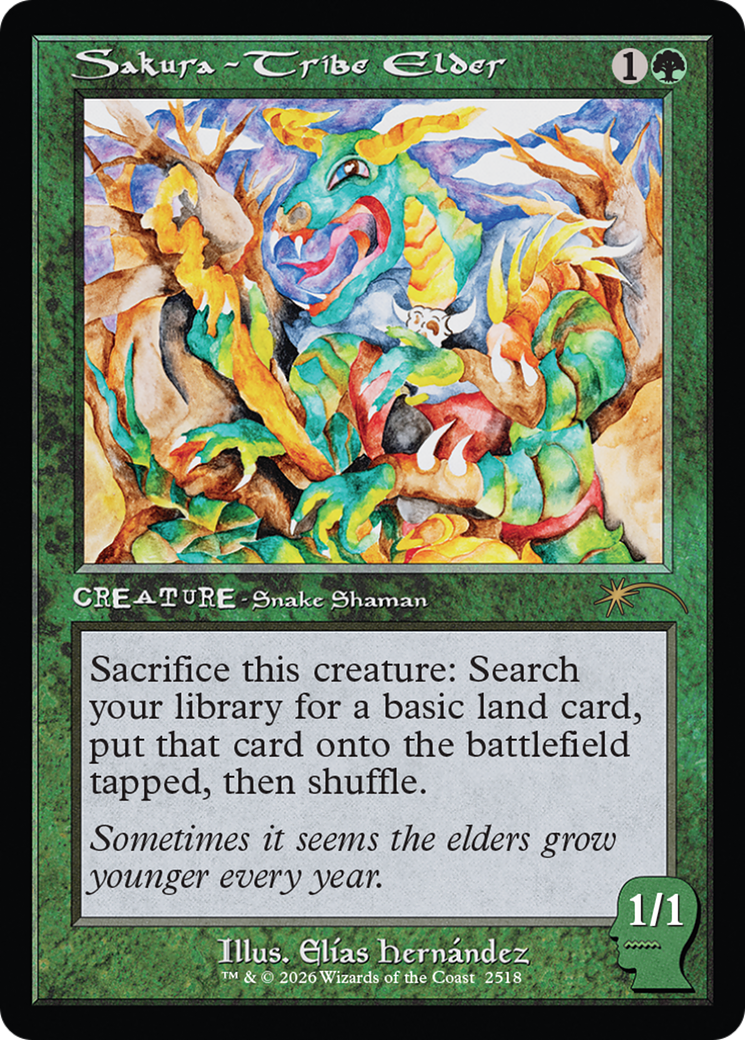 Sakura-Tribe Elder (2518) [Secret Lair Drop Series] | Deep Dive Games St. Marys