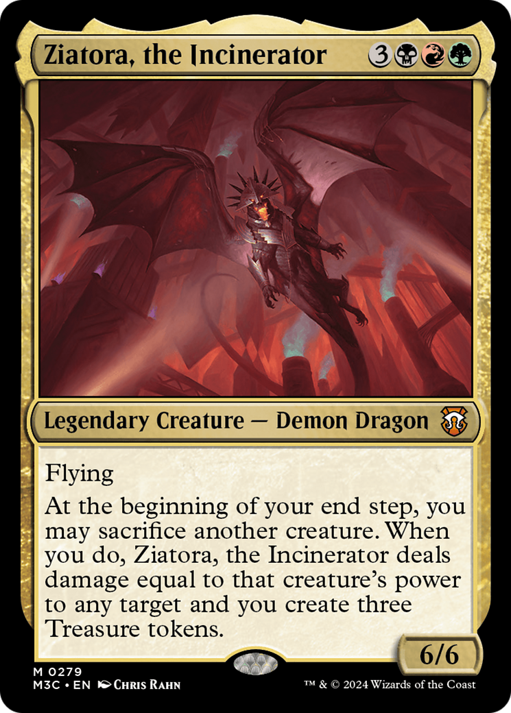 Ziatora, the Incinerator [Modern Horizons 3 Commander] | Deep Dive Games St. Marys