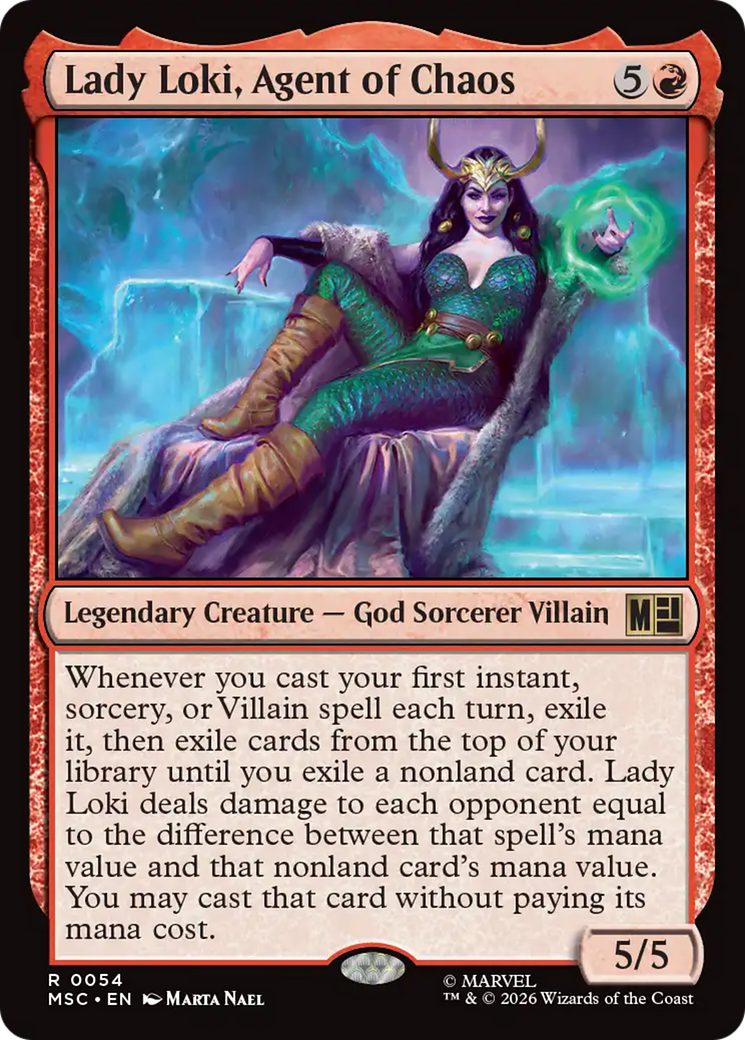 Lady Loki, Agent of Chaos [Marvel Super Heroes Commander] | Deep Dive Games St. Marys