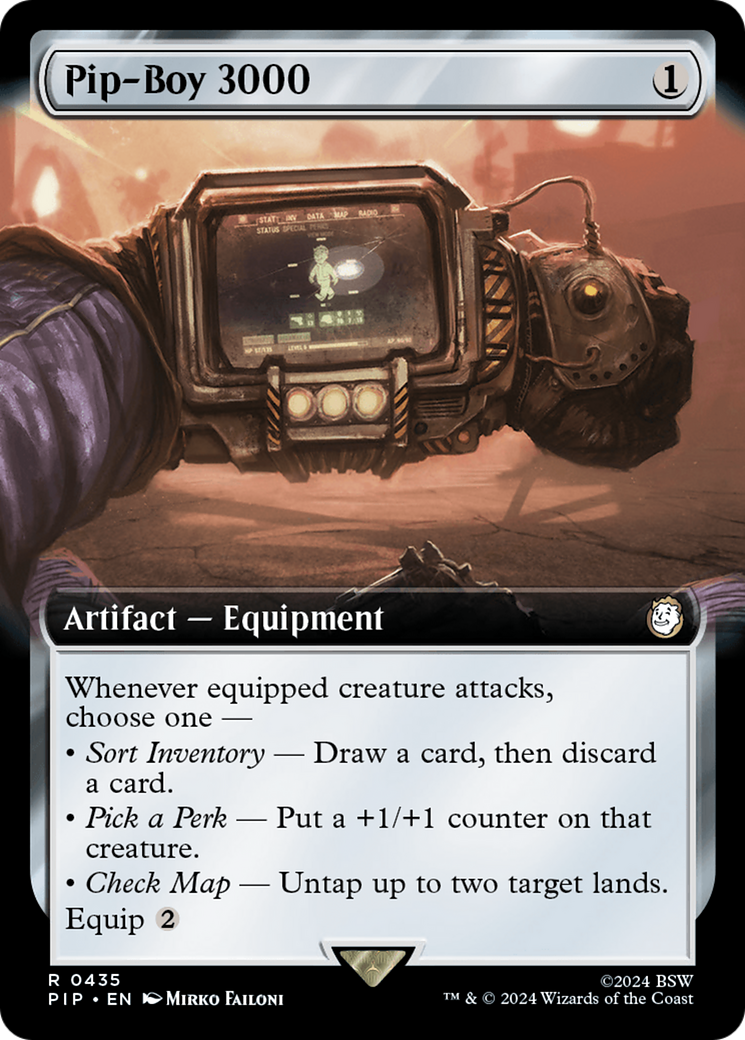 Pip-Boy 3000 (Extended Art) [Fallout] | Deep Dive Games St. Marys