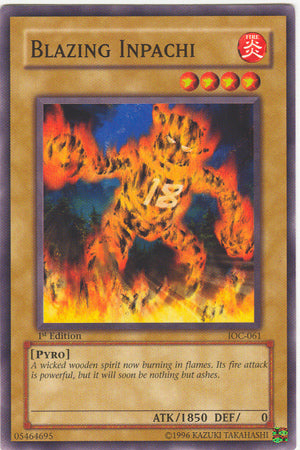 Blazing Inpachi [IOC-061] Common | Deep Dive Games St. Marys