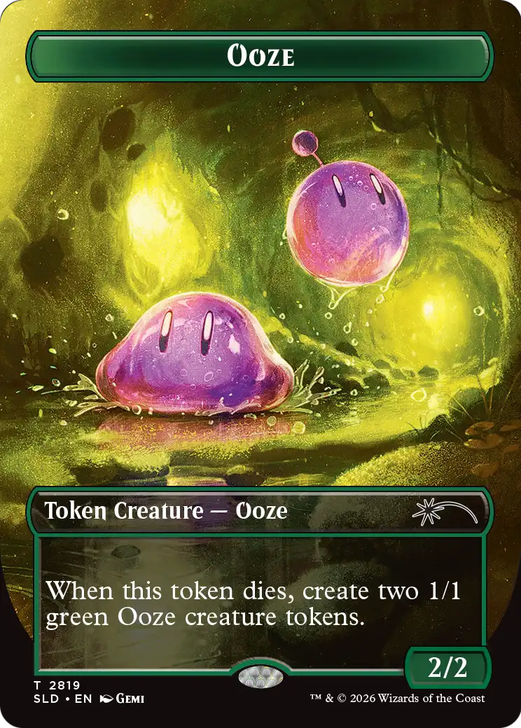 Ooze Token [Secret Lair Drop Series] | Deep Dive Games St. Marys
