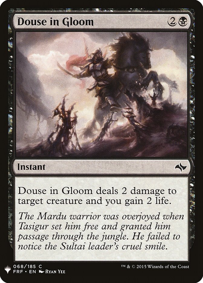 Douse in Gloom [Mystery Booster] | Deep Dive Games St. Marys