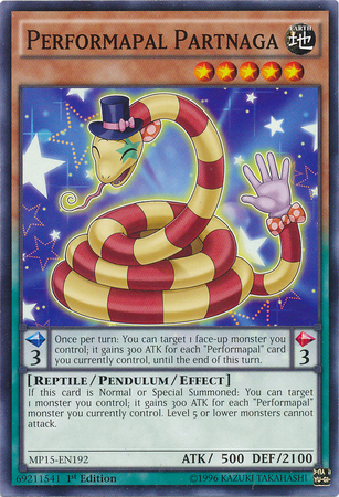 Performapal Partnaga [MP15-EN192] Common | Deep Dive Games St. Marys