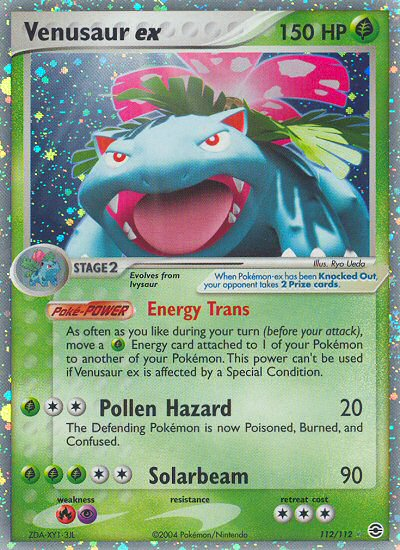 Venusaur ex (112/112) [EX: FireRed & LeafGreen] | Deep Dive Games St. Marys