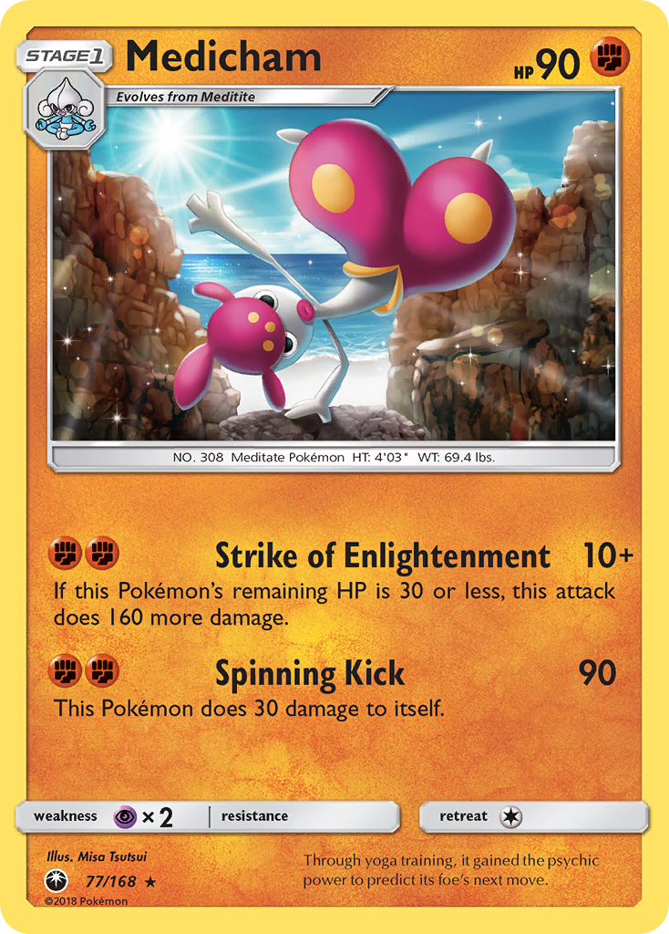 Medicham (77/168) [Sun & Moon: Celestial Storm] | Deep Dive Games St. Marys