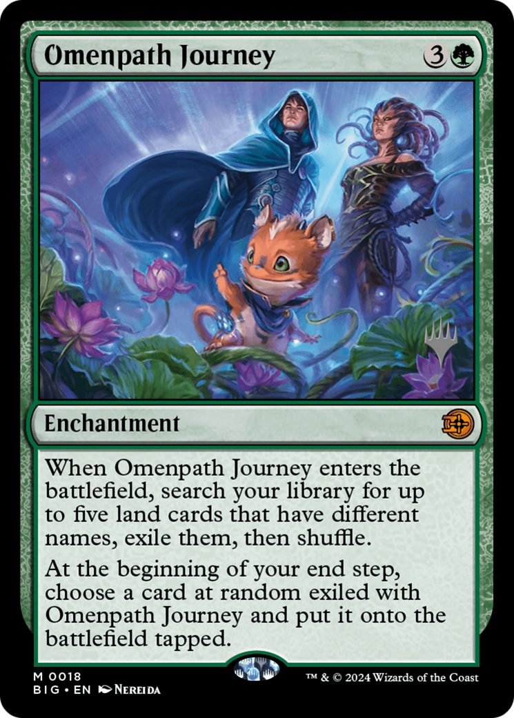 Omenpath Journey [Outlaws of Thunder Junction: The Big Score Promos] | Deep Dive Games St. Marys
